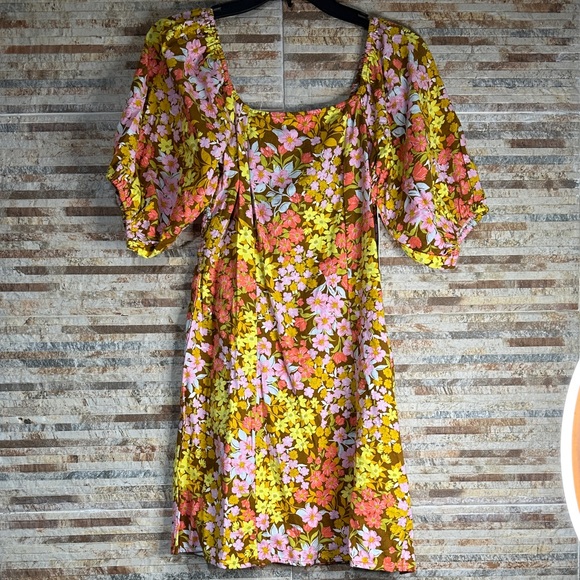 Billabong Multicolor Floral Mini Dress - Picture 2 of 5